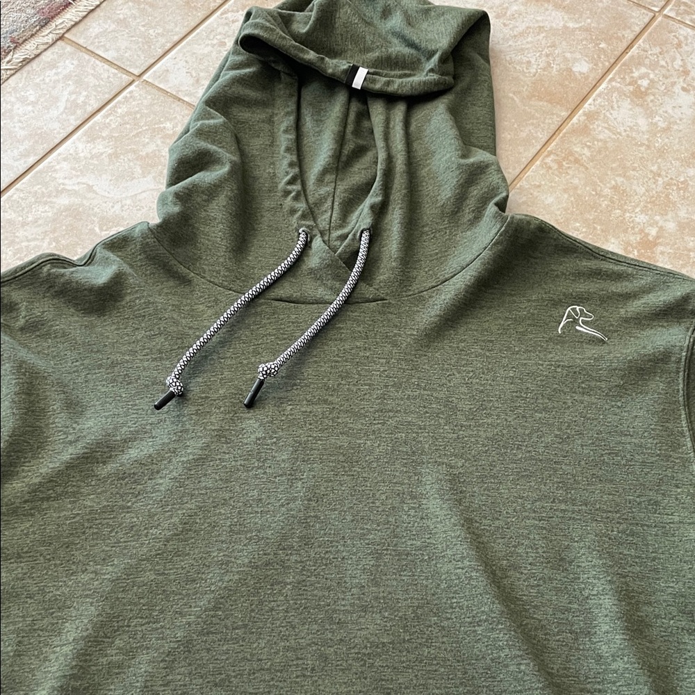 Rhoback Green Hoodie for Men